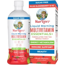 MARYRUTH'S ELDERBERRY IMMUNITY SUPPORT MULTIVITAMIN, VITAMINS A C D E, 32 FL OZ