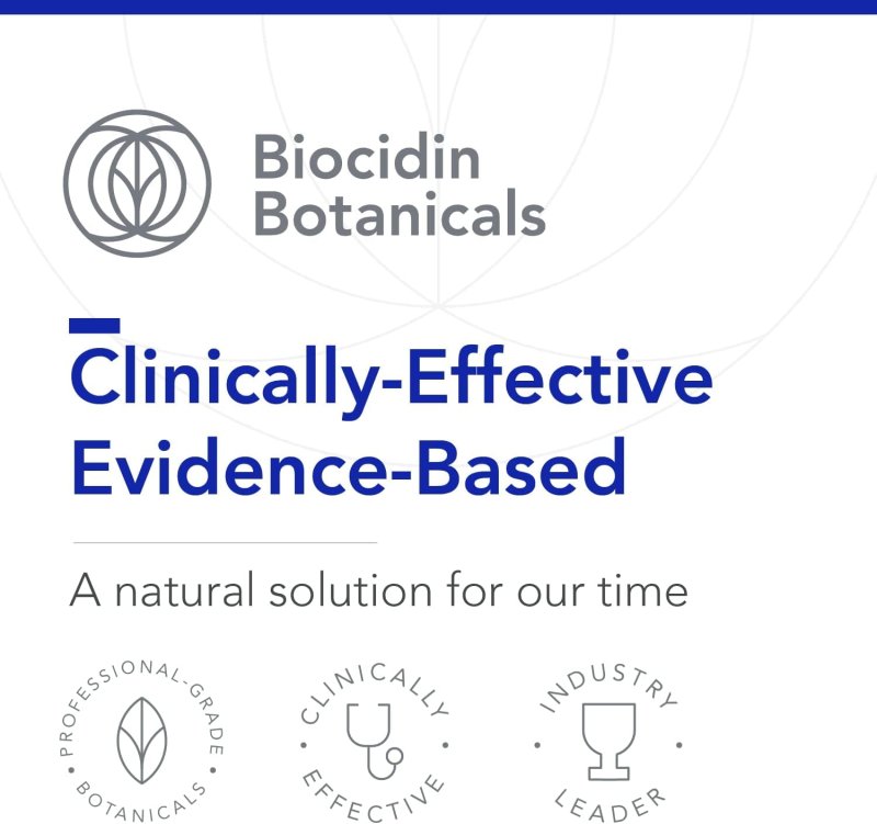 BIOCIDIN 90 CAPSULES - NATURAL IMMUNE SUPPORT SUPPLEMENT
