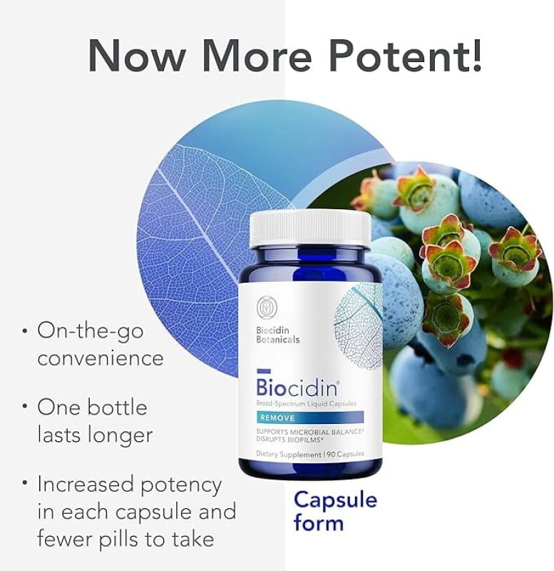 BIOCIDIN 90 CAPSULES - NATURAL IMMUNE SUPPORT SUPPLEMENT