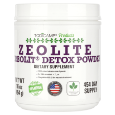 TODICAMP ZEOLITE DETOX CLEANSE 1 LB POWDER FOR FULL BODY DETOX & LIVER HEALT