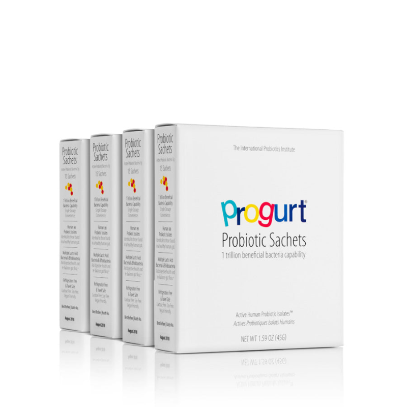PROGURT PROBIOTIC SACHETS 1 TRILLION CFU HUMAN PROBIOTIC POWDER60