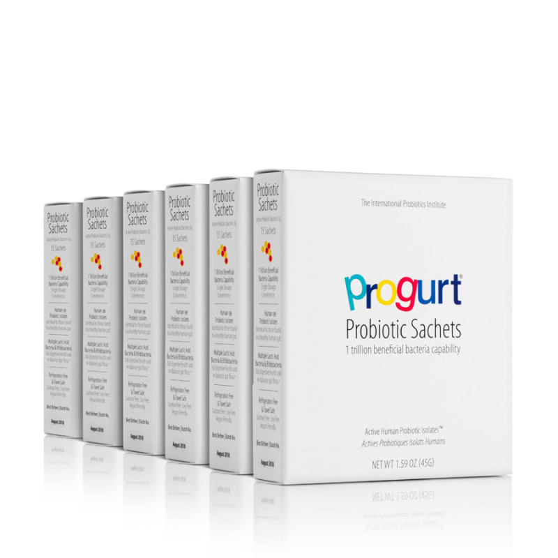 PROGURT PROBIOTIC SACHETS 1 TRILLION CFU HUMAN PROBIOTIC POWDER60