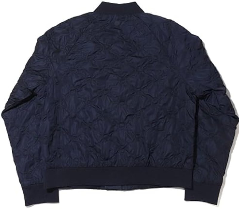 G/FORE WOMEN'S TEXTURED BOMBER JACKET IN NAVY BLUE - SIZE MEDIUM