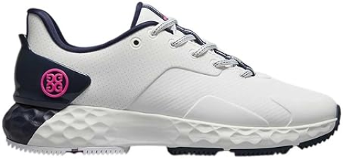 G/FORE WOMEN'S PERFORATED T.P.U. GOLF SHOES WITH CONTRAST STRIPE - STYLISH SNEAKER