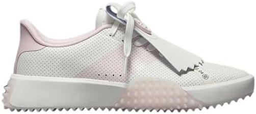 G/FORE WOMEN'S PERFORATED SADDLE STRIPE GOLF SNEAKER - G.112