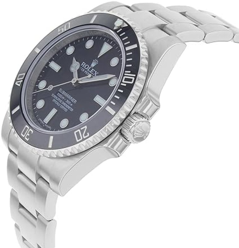 ROLEX SUBMARINER 114060 BLACK DIAL OYSTERSTEEL MEN'S WATCH 40MM