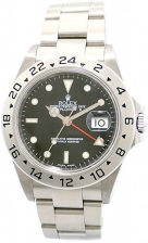 ROLEX EXPLORER II STEEL MEN'S WATCH 16570 - OYSTER PERPETUAL MODEL
