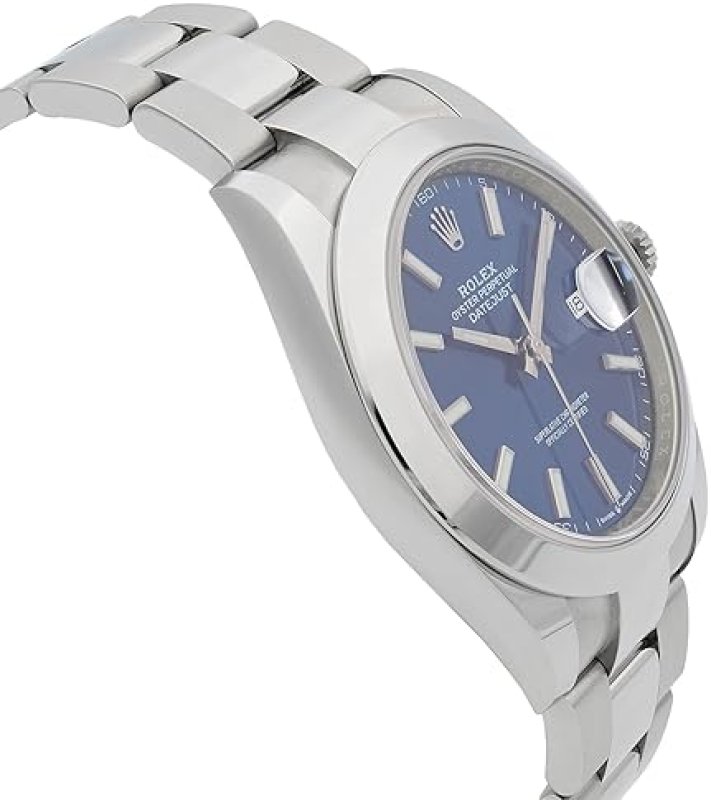 ROLEX DATEJUST 41 BLUE DIAL STAINLESS STEEL MEN'S WATCH | MODEL 126300BLSO