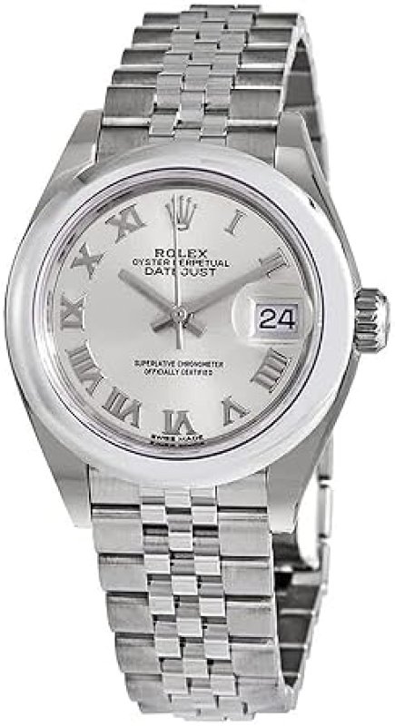 ROLEX LADY DATEJUST AUTOMATIC SILVER DIAL WOMEN'S WATCH 279160SRJ