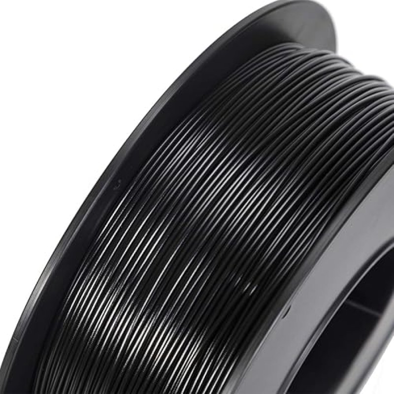 INLAND MICRO CENTER BLACK PETG FILAMENT 1.75MM - 1KG SPOOL - +/- 0.03MM ACCURACY
