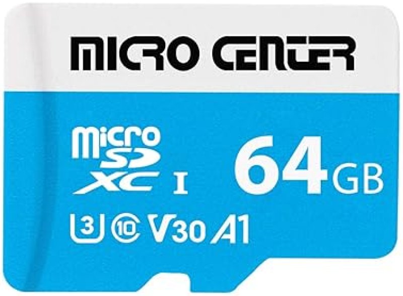 NINTENDO SWITCH COMPATIBLE 64GB MICROSDXC CARD FOR 4K VIDEO - UHS-I C10 U3 V30 - 64GB