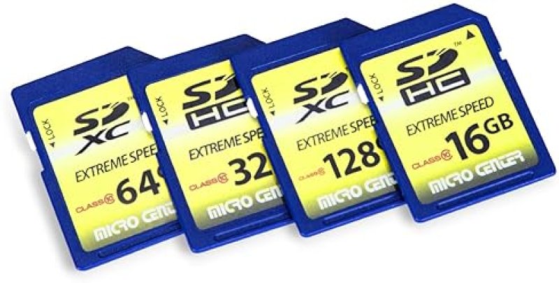 INLAND 64GB CLASS 10 SDXC MEMORY CARDS FOR TRAIL CAMERAS (2 PACK)