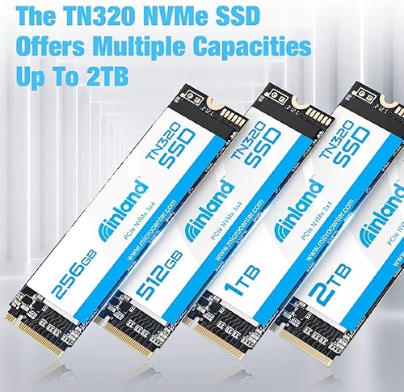 INLAND TN320 1TB NVME M.2 SSD - UP TO 2000 MB/S SPEED, 3D NAND, FOR LAPTOP & DESKTOP