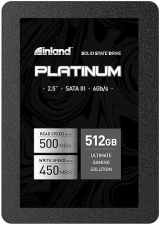 INLAND PLATINUM 512GB SSD SATA III 2.5" SOLID STATE DRIVE (512GB)