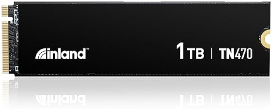 INLAND TN470 1TB GEN4 NVME M.2 SSD FOR GAMING, UP TO 7,200MB/S SPEED, LAPTOP & PC STORAGE