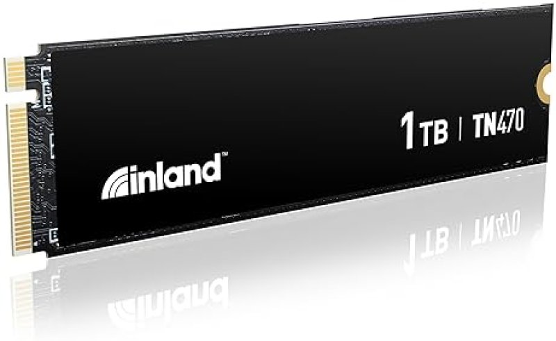 INLAND TN470 1TB GEN4 NVME M.2 SSD FOR GAMING, UP TO 7,200MB/S SPEED, LAPTOP & PC STORAGE