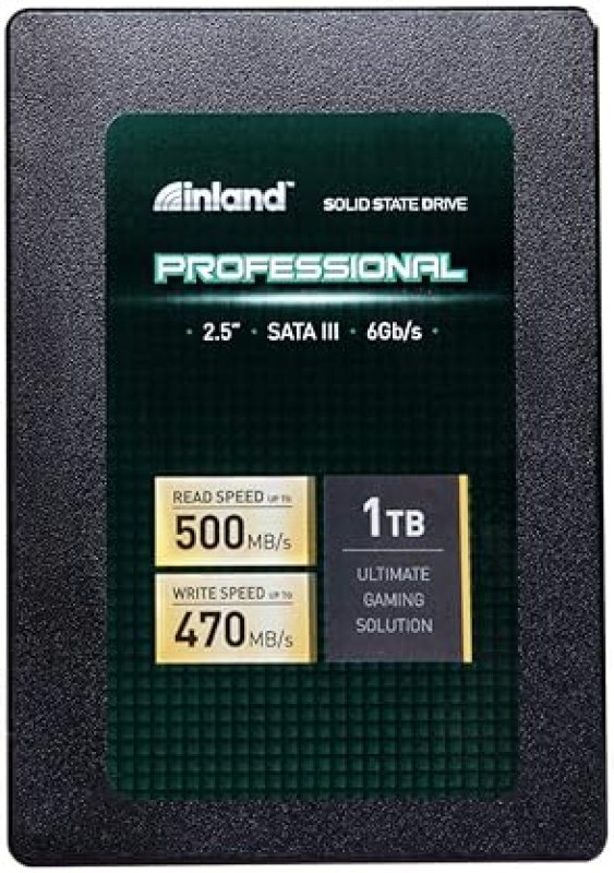 INLAND PROFESSIONAL 1TB SSD 3D NAND SATA III INTERNAL SOLID STATE DRIVE