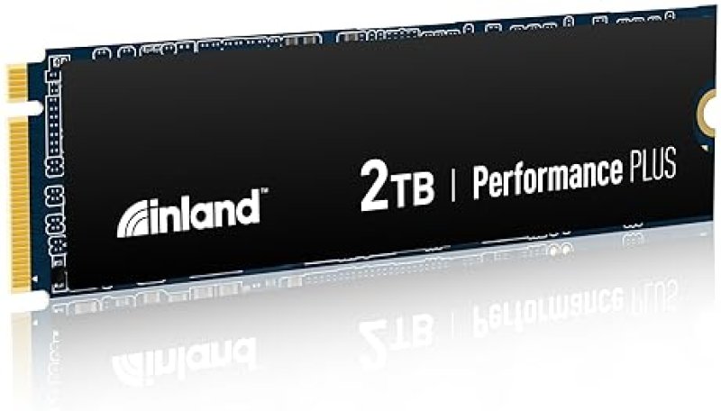 INLAND 2TB NVME GAMING SSD FOR PS5 - GEN4 PCIE, M.2 2280, UP TO 7100MB/S SPEED