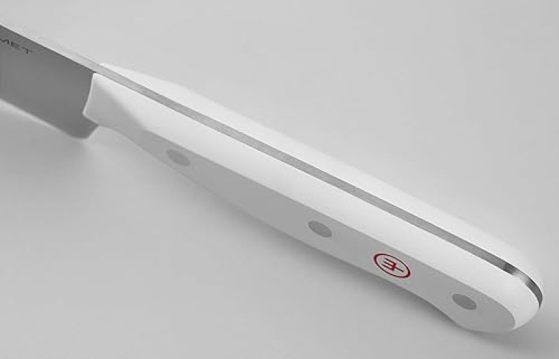 WUSTHOF  GOURMET WHITE 8 INCH BREAD KNIFE - PREMIUM QUALITY KITCHEN TOOL
