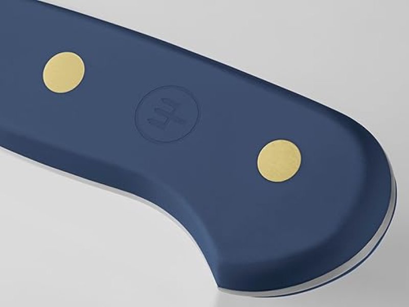 WUSTHOF CLASSIC 9" DOUBLE SERRATED BREAD KNIFE WITH WILD BLUEBERRY DESIGN