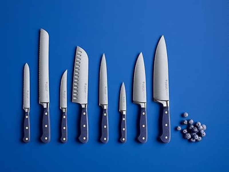 WUSTHOF CLASSIC 6" UTILITY KNIFE WITH WILD BLUEBERRY DESIGN