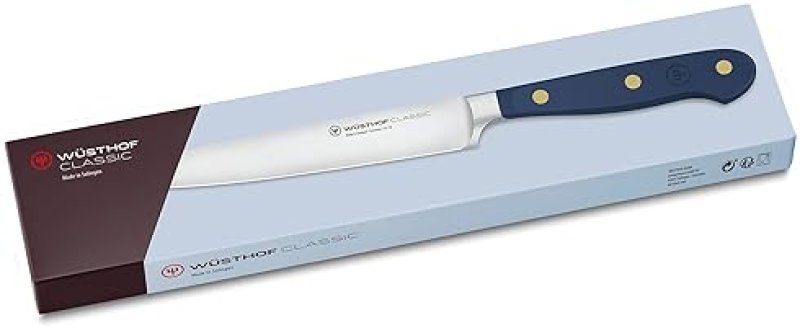 WUSTHOF CLASSIC 6" UTILITY KNIFE WITH WILD BLUEBERRY DESIGN