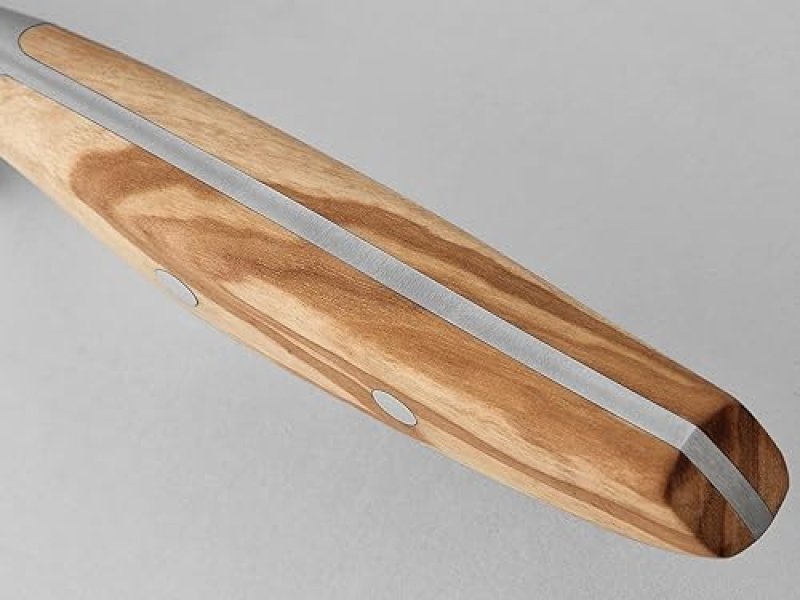 WUSTHOF AMICI 9-INCH DOUBLE SERRATED BREAD KNIFE IN TAN - TOP QUALITY CUTLERY