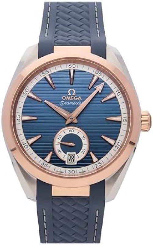 OMEGA AQUA TERRA BLUE DIAL MEN'S WATCH - MODEL 220.22.41.21.03.001