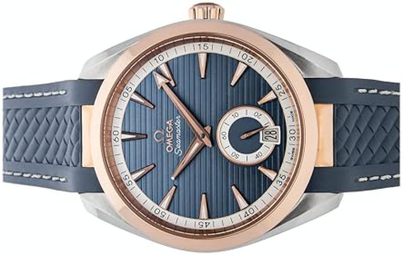 OMEGA AQUA TERRA BLUE DIAL MEN'S WATCH - MODEL 220.22.41.21.03.001