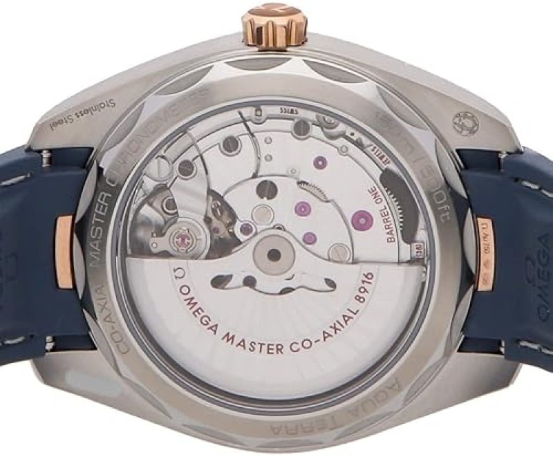 OMEGA AQUA TERRA BLUE DIAL MEN'S WATCH - MODEL 220.22.41.21.03.001