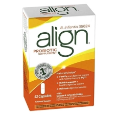 ALIGN DAILY PROBIOTIC CAPSULES - PROMOTES DIGESTIVE HEALTH - 42 COUNT