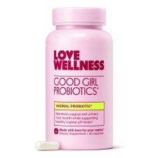 LOVE WELLNESS GOOD GIRL PROBIOTICS FOR WOMEN - PH BALANCE & ODOR SUPPORT - 30 CAPSULES