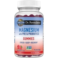 GARDEN OF LIFE MAGNESIUM GUMMIES WITH PRE & PROBIOTICS, 60 GUMMIES