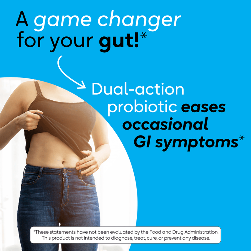 BIOGAIA GASTRUS PROBIOTIC FOR GUT HEALTH | ALLEVIATE DISCOMFORT, GAS & BLOATING, SUPPORT REGULARITY