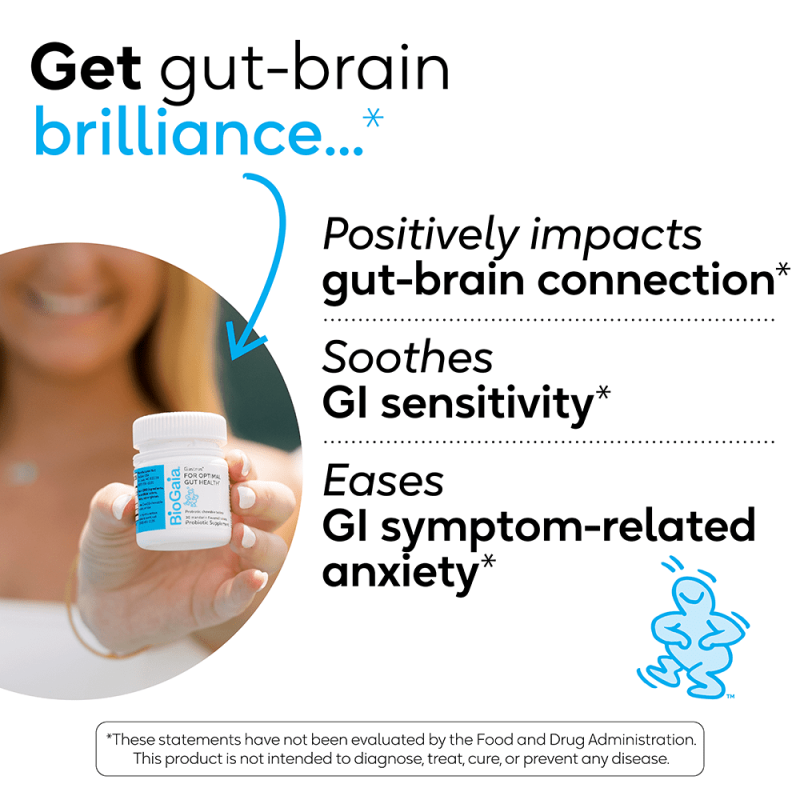 BIOGAIA GASTRUS PROBIOTIC FOR GUT HEALTH | ALLEVIATE DISCOMFORT, GAS & BLOATING, SUPPORT REGULARITY