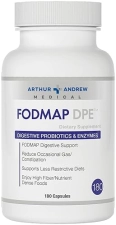 ARTHUR ANDREW FODMAP DPE DIGESTIVE PROBIOTICS ENZYMES RELIEF VEGAN NON-GMO 180 CAPS