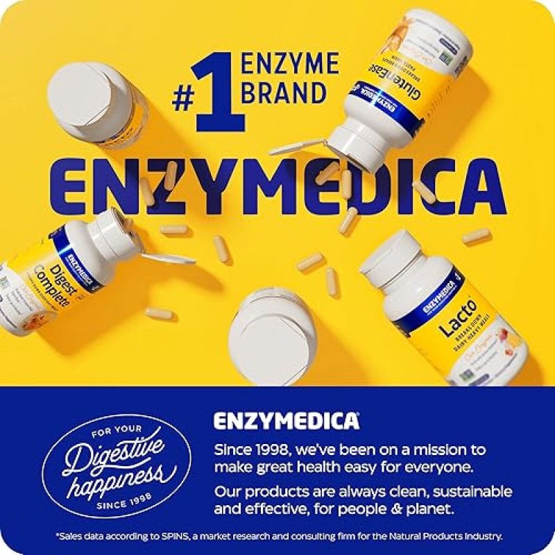 ENZYMEDICA NATTO-K NATTOKINASE SUPPLEMENT FOR HEART HEALTH, 30 CAPSULES