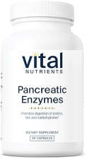 VITAL NUTRIENTS PANCREATIC ENZYMES 1000MG DIGESTIVE SUPPLEMENT | PROTEASE, AMYLASE & LIPASE | 90 CAPSULES