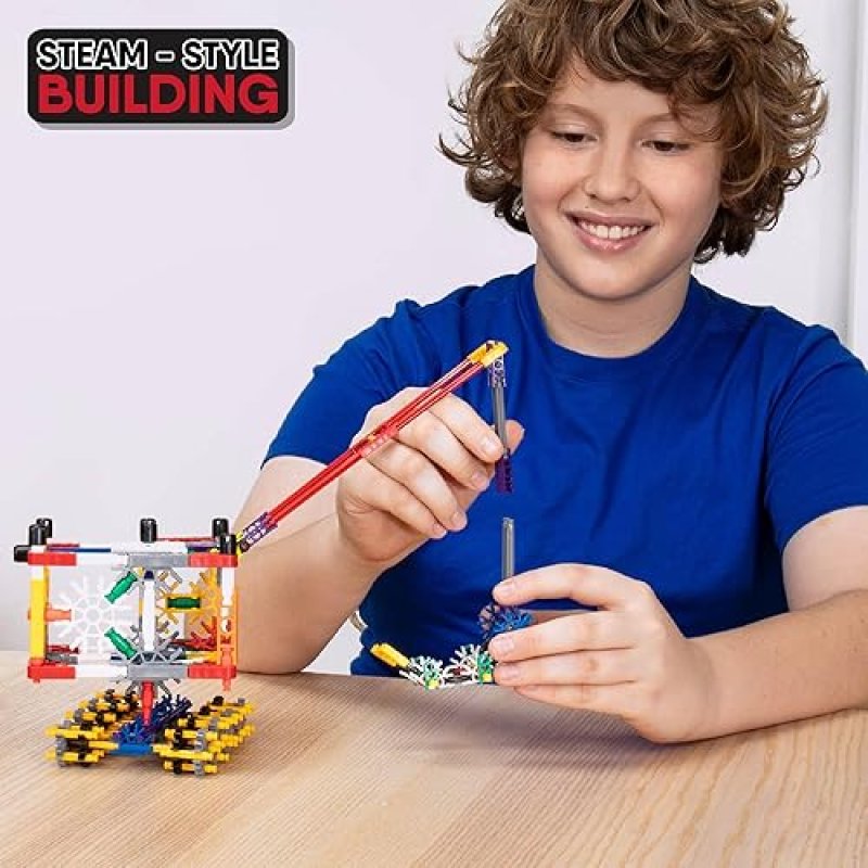 K'NEX ADVENTURE WHEELS BUILDING SET - 480 PIECES, STEM CREATIVE CONSTRUCTION - AGES 7+