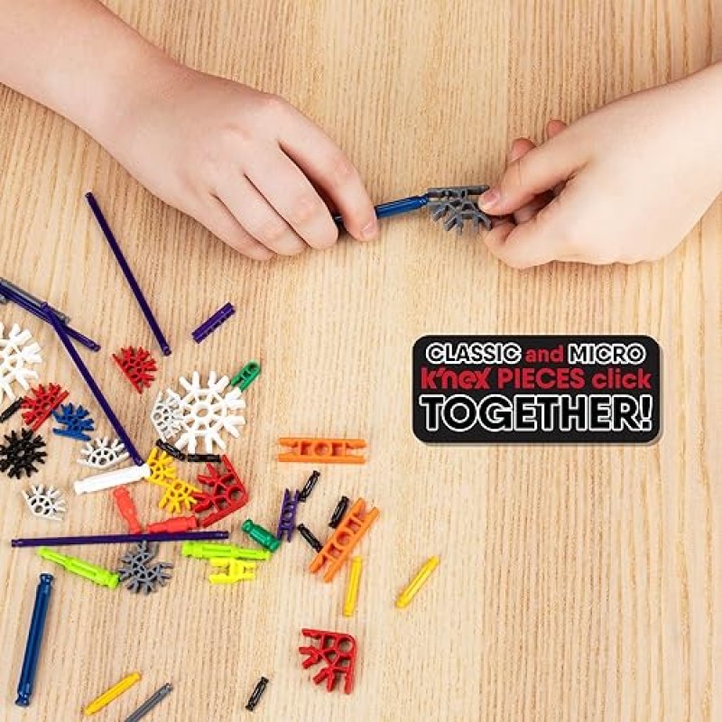 K'NEX ADVENTURE WHEELS BUILDING SET - 480 PIECES, STEM CREATIVE CONSTRUCTION - AGES 7+