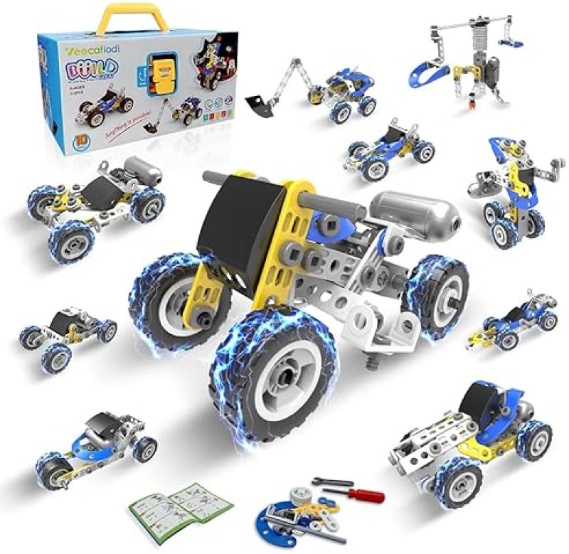 SHANTOU CHENGHAI ELECTRIC STEM BUILDING TOYS FOR BOYS 4-8 YEARS - EDUCATIONAL RACING SCIENCE KIT - CREATIVE GIFT