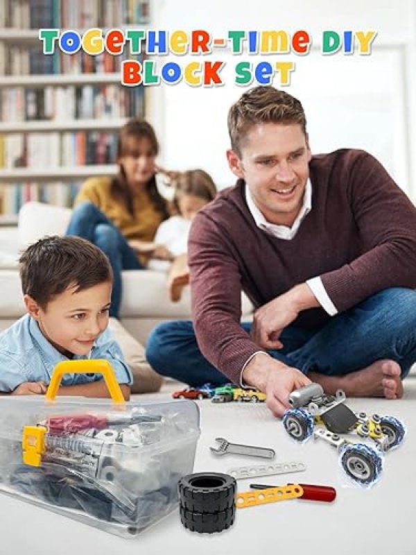 SHANTOU CHENGHAI ELECTRIC STEM BUILDING TOYS FOR BOYS 4-8 YEARS - EDUCATIONAL RACING SCIENCE KIT - CREATIVE GIFT
