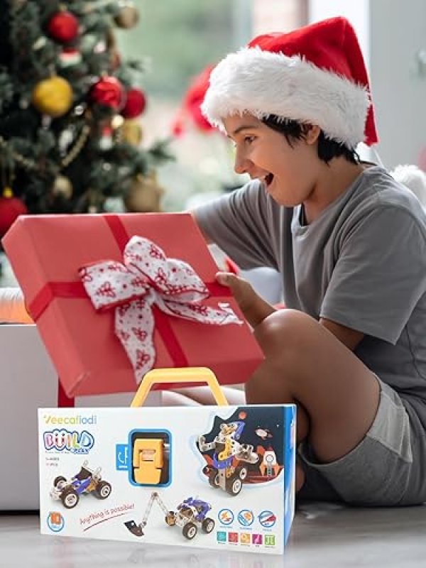 SHANTOU CHENGHAI ELECTRIC STEM BUILDING TOYS FOR BOYS 4-8 YEARS - EDUCATIONAL RACING SCIENCE KIT - CREATIVE GIFT
