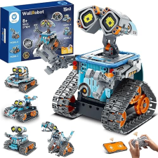 SILLBIRD ROBOT BUILDING KIT WITH REMOTE CONTROL - STEM GIFTS FOR KIDS AGE 8-12, CODING ROBOTICS TOY SET, BUILDABLE 5-IN-1 MODELS