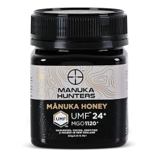 NZ HONEY UMF 24+ MANUKA HUNTERS NEW ZEALAND MANUKA HONEY - PURE NATURAL SWEETENER - GLUTEN & DAIRY FREE - IDEAL FOR TEA, COFFEE, SMOOTHIES - 8.8OZ JAR