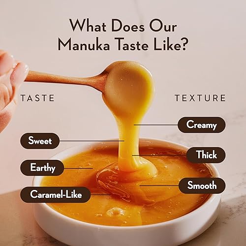WEDDERSPOON RAW MANUKA HONEY 50+ MGO 8.8 OZ UNPASTEURIZED NZ HONEY