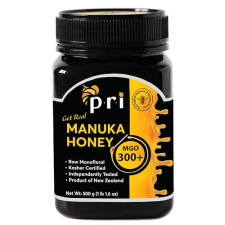 P.R.I MANUKA HONEY MGO 300+ 1.1LB - 500G RAW NEW ZEALAND HONEY