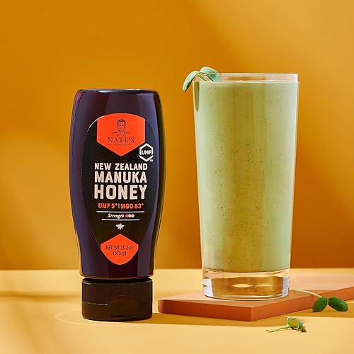 NORTH DALLAS HONEY NATE'S RAW MANUKA HONEY MGO 512+ | UMF CERTIFIED 15+ | 13.2 OZ SQUEEZE BOTTLE