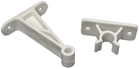 RV DESIGNER E241 WHITE DOOR HOLDER - 3 INCH, STURDY DESIGN