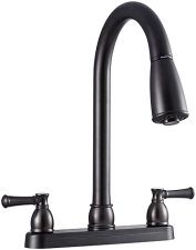 DURA FAUCET LIGHTWEIGHT VENETIAN BRONZE RV KITCHEN SINK FAUCET